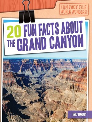 cover image of 20 Fun Facts About the Grand Canyon